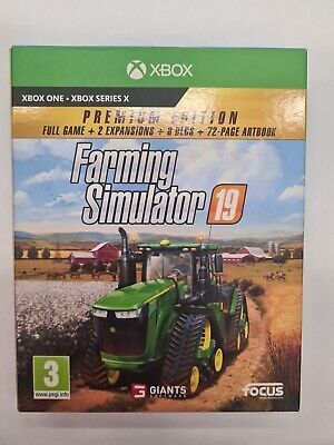 antydning Konsulat Midlertidig Farming Simulator 19 Premium Edition xbox empty Carton Box Cover only No  Game | eBay