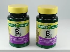 SPRING VALLEY B12 SUPPLEMENT 500mcg bb date 06/2027