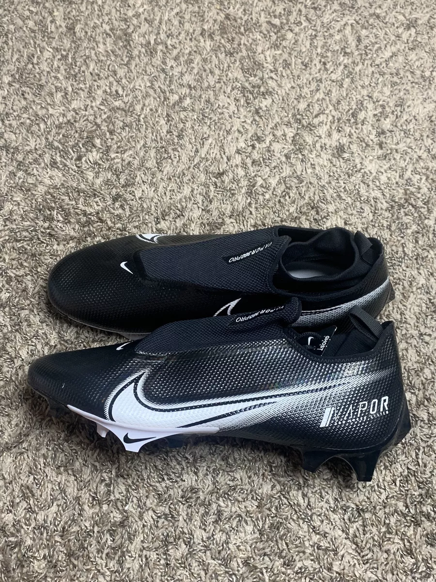Nike Vapor Edge Pro 360 Football Cleats Black/White CV6348-001