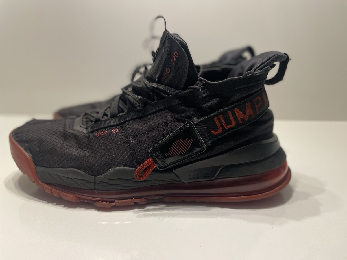 Nike Air Jordan Proto-Max 720 Black Red Bred Shoes BQ6623 Nike Air Jordan Proto-Max 720 Black Red Bred Shoes BQ6623