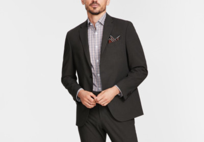 Kenneth Cole Reaction ReadyFlex Slim-Fit Suit Jacket Size 48R # 4D 1255 NEW