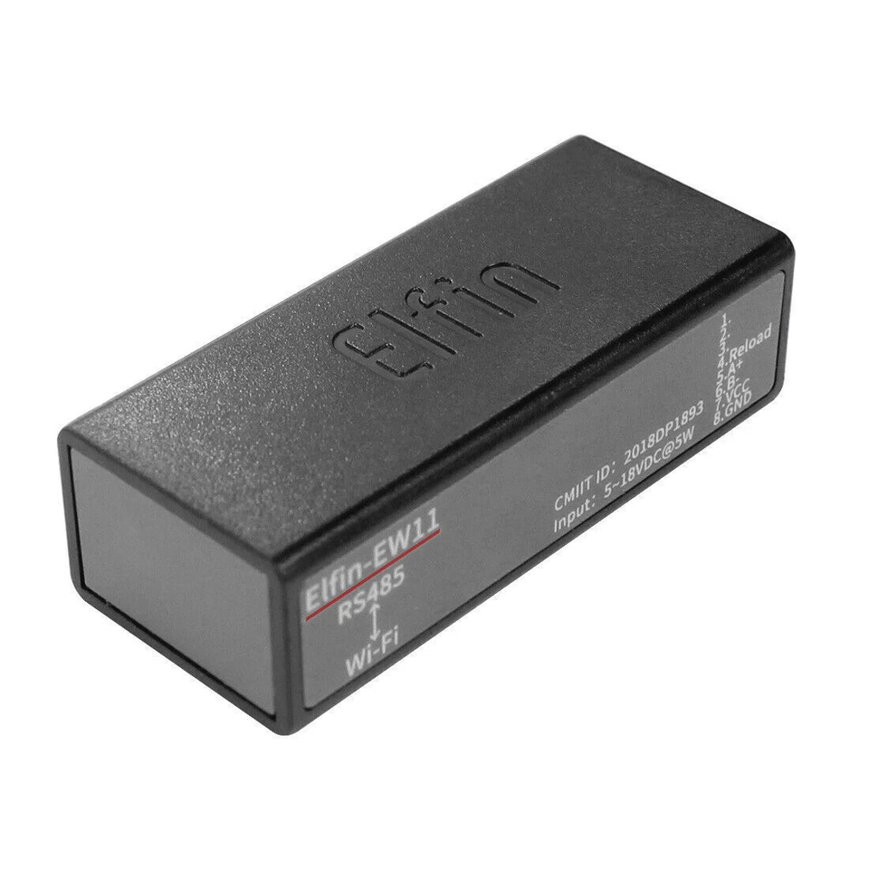 HF Serial Server RJ45 RS485 to WIFI Wireless Networking Modbus TPC Elfin-EW11 - Image 4 of 4