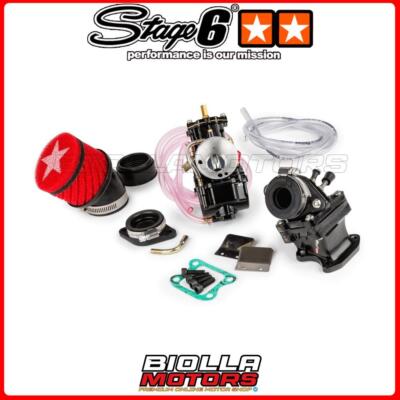 S6-3917501 KIT VERGASERANSAUGUNG STAGE6 21MM PEUGEOT SPEEDFIGHT 50CC LC