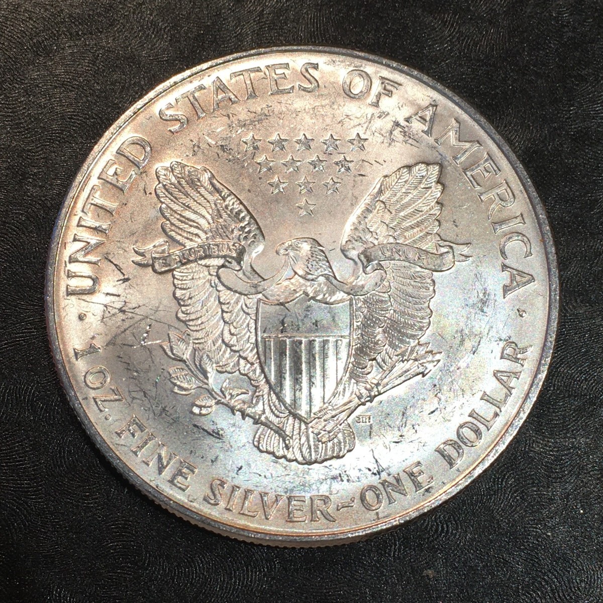 1995 Uncirculated American Silver Eagle US Mint Issue 1oz Pure