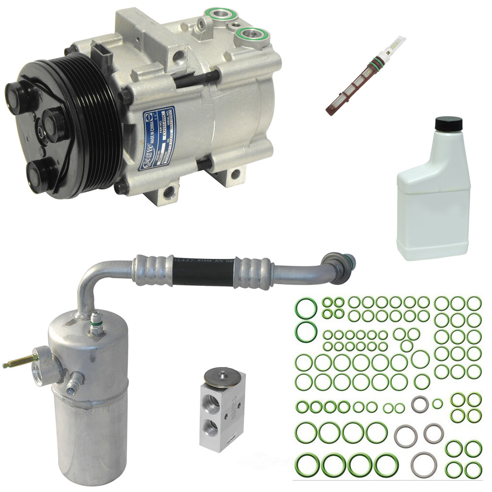 A/C Compressor Kit-Compressor Replacement Kit UAC fits 97-02 Ford ...