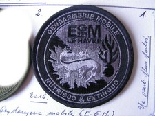 gendarmerie patch mobile squadron le havre (r10)