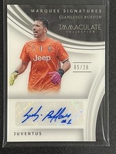 2017 Panini Immaculate Soccer Gianluigi Buffon Marquee Signatures Auto /20