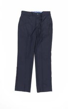 NEXT Girls Blue Polyester Blend Dress Pants Trousers Size 12 Years