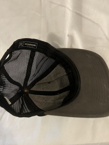 CROSSFIT MUDTOWN CAP by Richardson- Style 112 One Size- Gray/Black - Picture 6 of 7