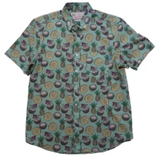Chubbies S Pina Colada Cocktail Hawaiian Short Sleeve Button-Down
