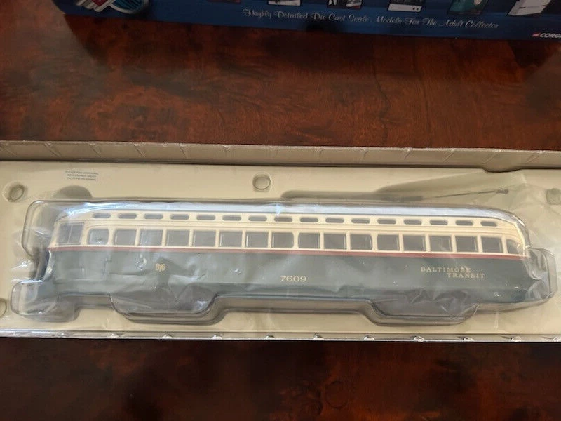 CORGI VINTAGE BUS LINES PCC STREETCAR BALTIMORE TRANSIT CO NIB 1/50 - Image 3 of 4