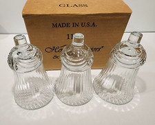 Home Interiors  Renaissance Glass Peg Votives 1195  Set of 3