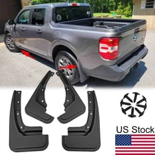 4pcs Car Mud Flaps Front & Rear Splash Guards Fit For Ford Maverick 2022-2025 US