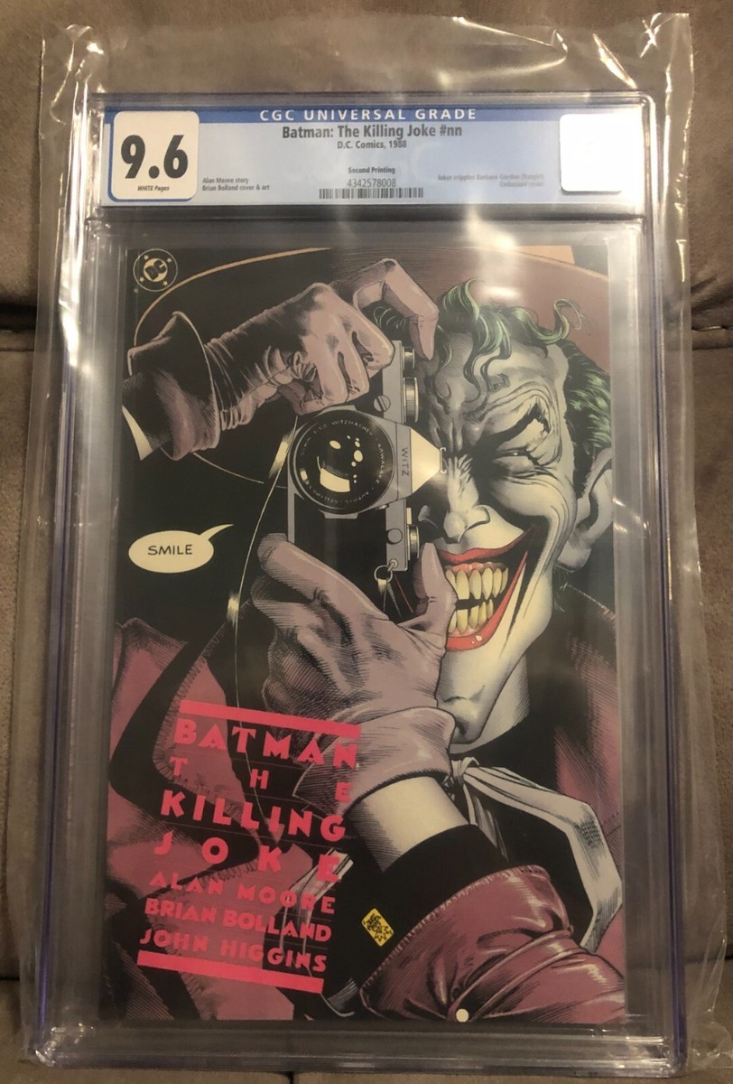Batman: The Killing Joke (CGC 9.6) Second Printing | eBay