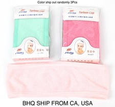 Facial Headband Make Up Wrap Head Terry Cloth Headband Stretch Towel