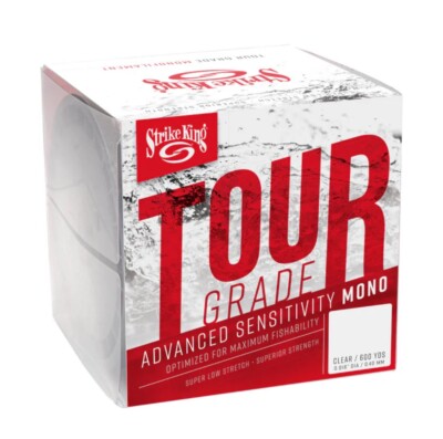 Strike King Tour Grade Advanced Sensitivity 20lb 600yds Mono TGMF600-20C