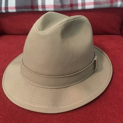London Fog Fedora Hat Size 7 | eBay