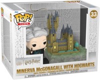 Harry Potter - Minerva Mcgonagall With Hogwarts 33 - Funko Pop! Town Vinyl Figur