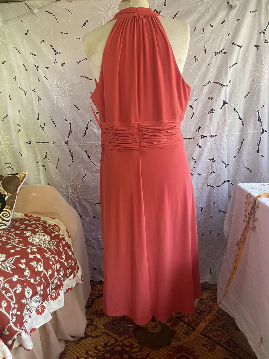 Salmon colour dress cheap