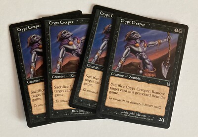 Crypt Creeper (4) Odyssey NM MTG Magic the Gathering