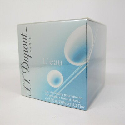 L'EAU by S.T. Dupont 100 ml/ 3.4 oz Eau de Toilette Spray NIB