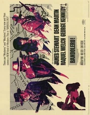 BANDOLERO Movie POSTER 22x28 Half Sheet James Stewart Raquel Welch Dean Martin