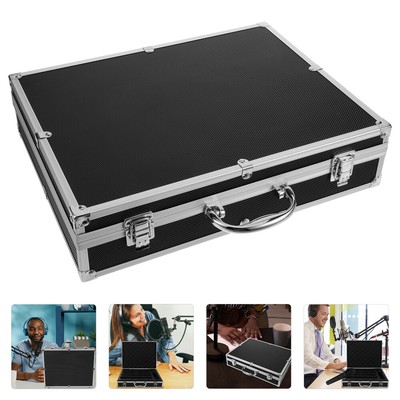  Handheld Microphone Protection Box Case Bag Carry Podmic Travel Carrying