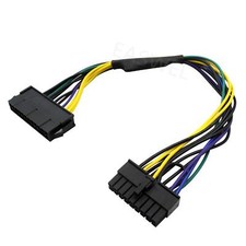 24Pin to Motherboard 18Pin Power Adapter ATX Cable 28cm 18AWG for HP z620 Z420