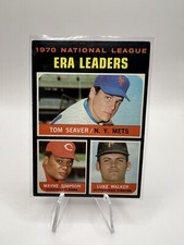 1971 Topps Set-Break # 68 NL Leaders Tom Seaver Wayne Simpson Luke Walker