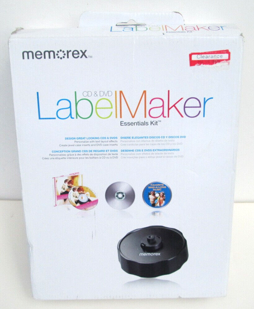 Memorex+CD+and+DVD+Label+Maker+Essentials+Kit+-+1500+Images+%26+Clip ...