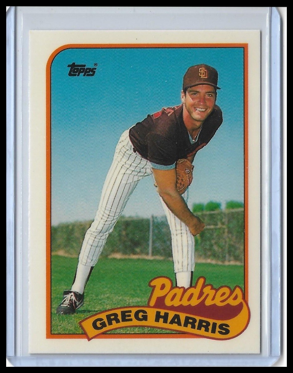 1989 Topps Tiffany - Greg Harris #194
