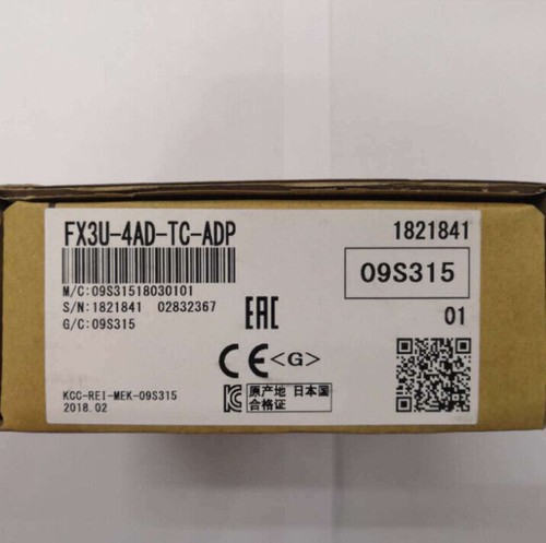 新品FX3U-4AD-TC-ADP MITSUBISHI Mitsubishi FX3U-4AD-TC-ADP PLC Module One FX3U4ADTCADP New Fast