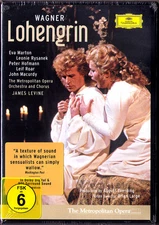 2.DVD WAGNER LOHENGRIN Peter Hofmann Eva Marton Leonie Rysanek JAMES LEVINE 1986