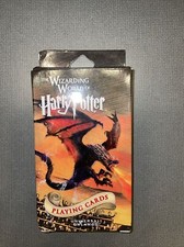 The Wizarding World of Harry Potter Playing Cards 2 Games w/ 48 Cards Universal