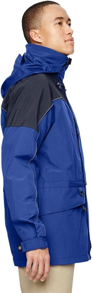 NUEVO CON ETIQUETAS Abrigo Chaqueta Parka de Invierno 3 en 1 North End Para Hombre Azul Talla XL - 5XL LE142 Foto 2 de 2