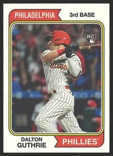 2023 Topps Heritage #305 Dalton Guthrie RC