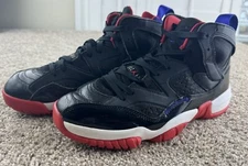 Nike Air Jordan Jumpman Two Trey Bred Men's Size 8 Black Red DO1925-001 Sneakers