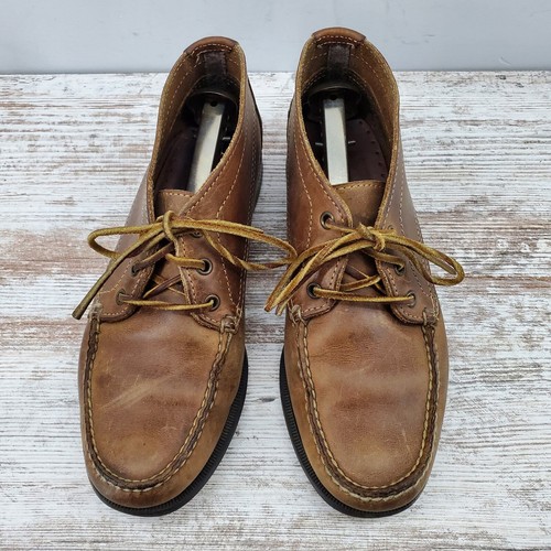 Sebago Leather Lace Up 3 Eye Chukka 7 - Picture 3 of 7