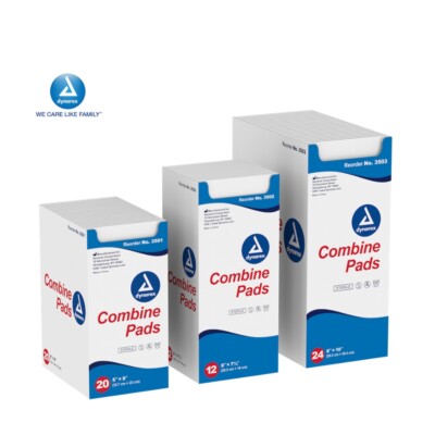 Dynarex Combine Pads Sterile