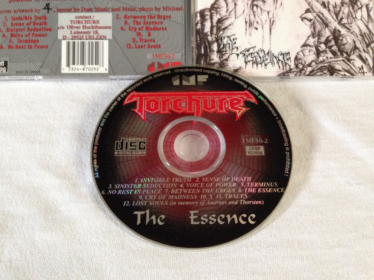 Torchure - The Essence CD ORG 1994 RARE 1MF36-2 loudblast demence