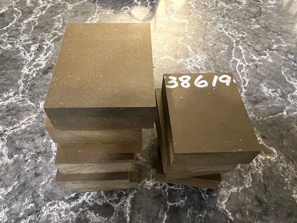 Hoja Torlon 5530 .68"x2"x2.63", Duratron, relleno de vidrio, poliamideimida  Foto 3 de 3