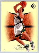 2007-08 SP Upper Deck Basketball Nick Collison Seattle Supersonics #7