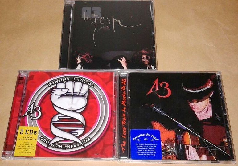 A3- 4CD COLLECTION-LA PESTE,POWER IN THE BLOOD,THE LAST TRAIN TO MASHVILLE VOL 2