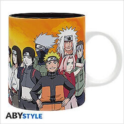 Naruto Shippuden Subli Konoha Ninjas Tasse Keramik 320ml ABYSTYLE
