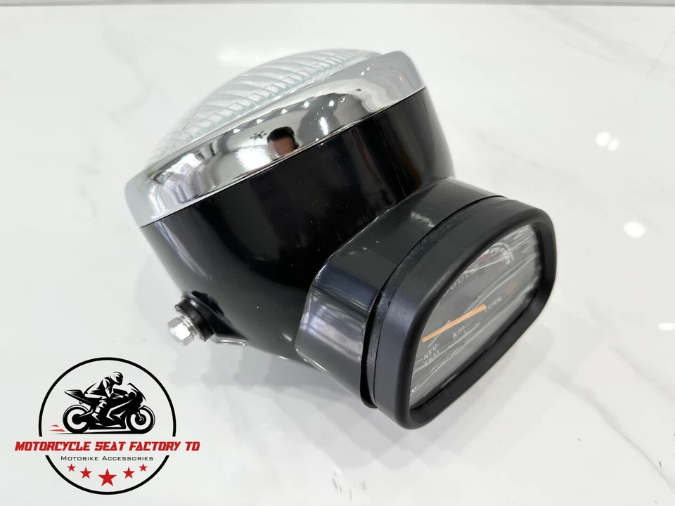 Juego velocímetro faros honda cd50 cl50 cd70 s90 sl90 cs90 cl65 cl90 ss50 cd65 Foto 4 de 4
