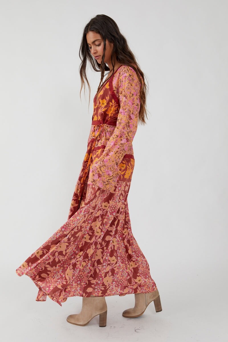 NWT $168 Free People Tilda Wrap Dress XS | eBay
