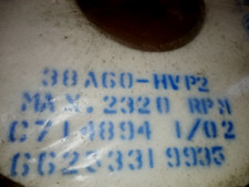 NORTON Surface Grinding Wheel 14" Dia, 1-1/2" Thick, 5" Arbor, 38A60-HVP2