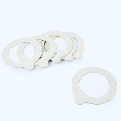 X6 Luftdichte Gummidichtungen Bormioli Fido Rocco für Gläser - 80 mm 3 1/4''