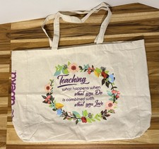 NEW! Abeka Canvas Bag  Teaching - What Happen...