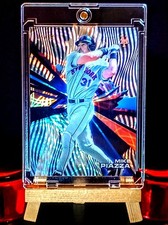 Mike Piazza 2015 Topps High Tek HT-MPA Waves Confetti Diffractor 35/99 (NM-M) ✨✨
